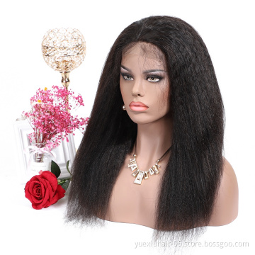 360 Lace Frontal Wig With Baby Hair,360 Human Hair Wig,360 Lace Wig Kinky Straight